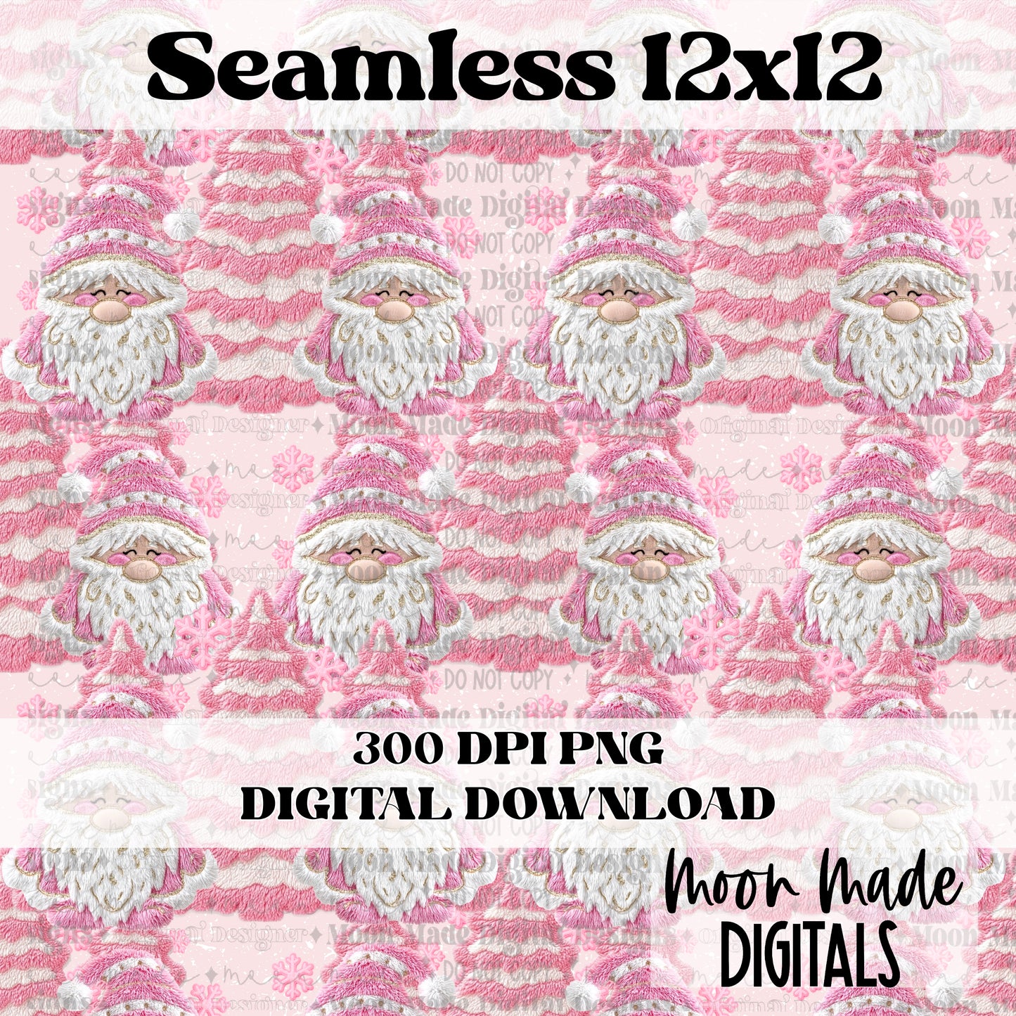 Fuzzy Gnomes Seamless