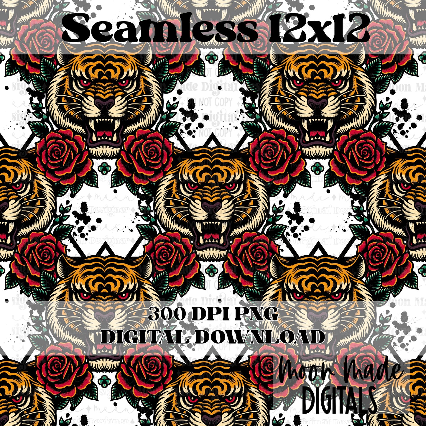 Strength in my Roar Seamless