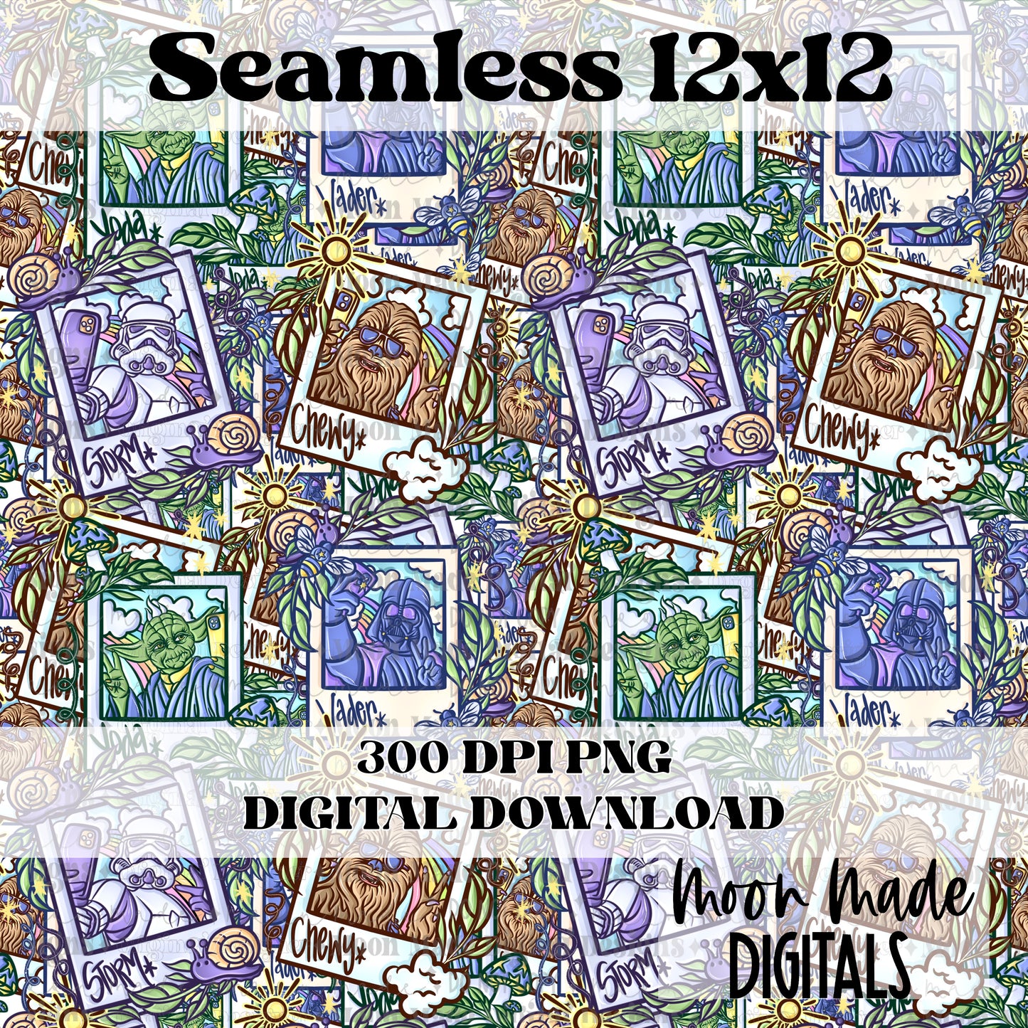 Star Battle Selfie Pics Seamless