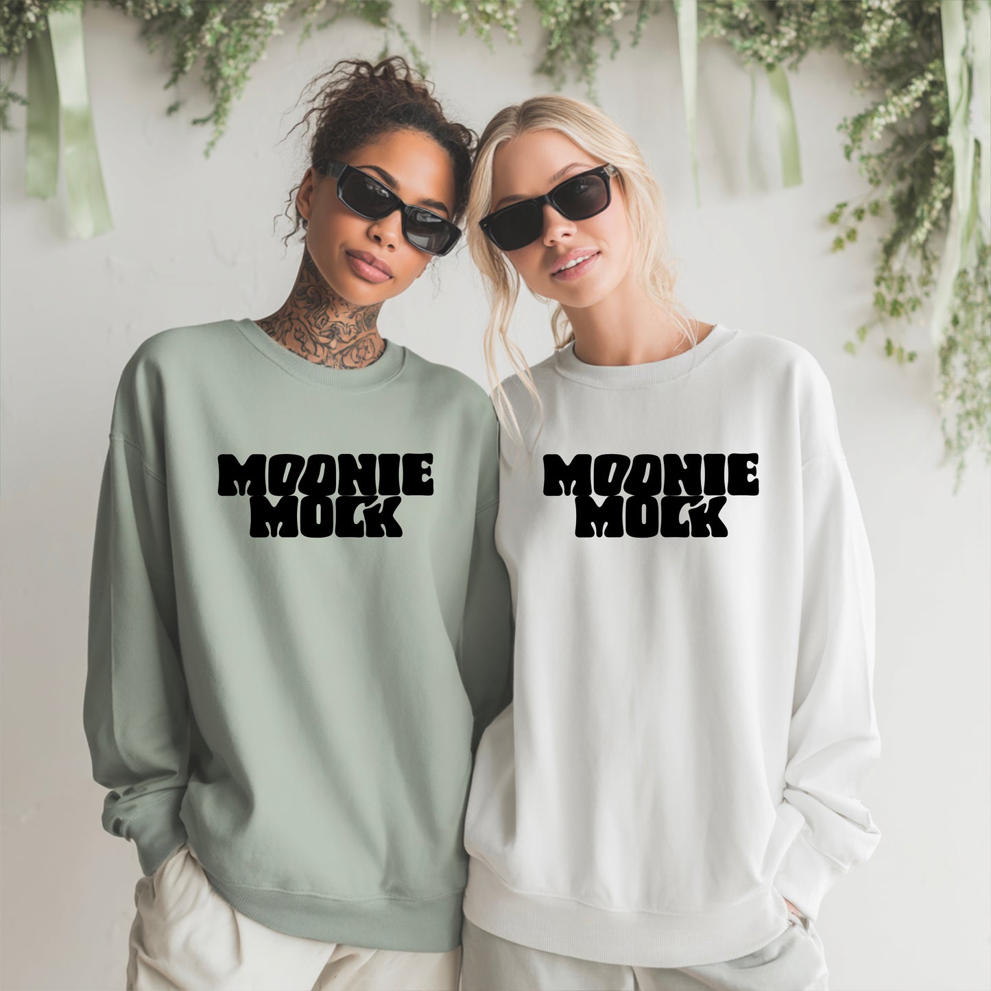 Green and White Crews1 Mockup