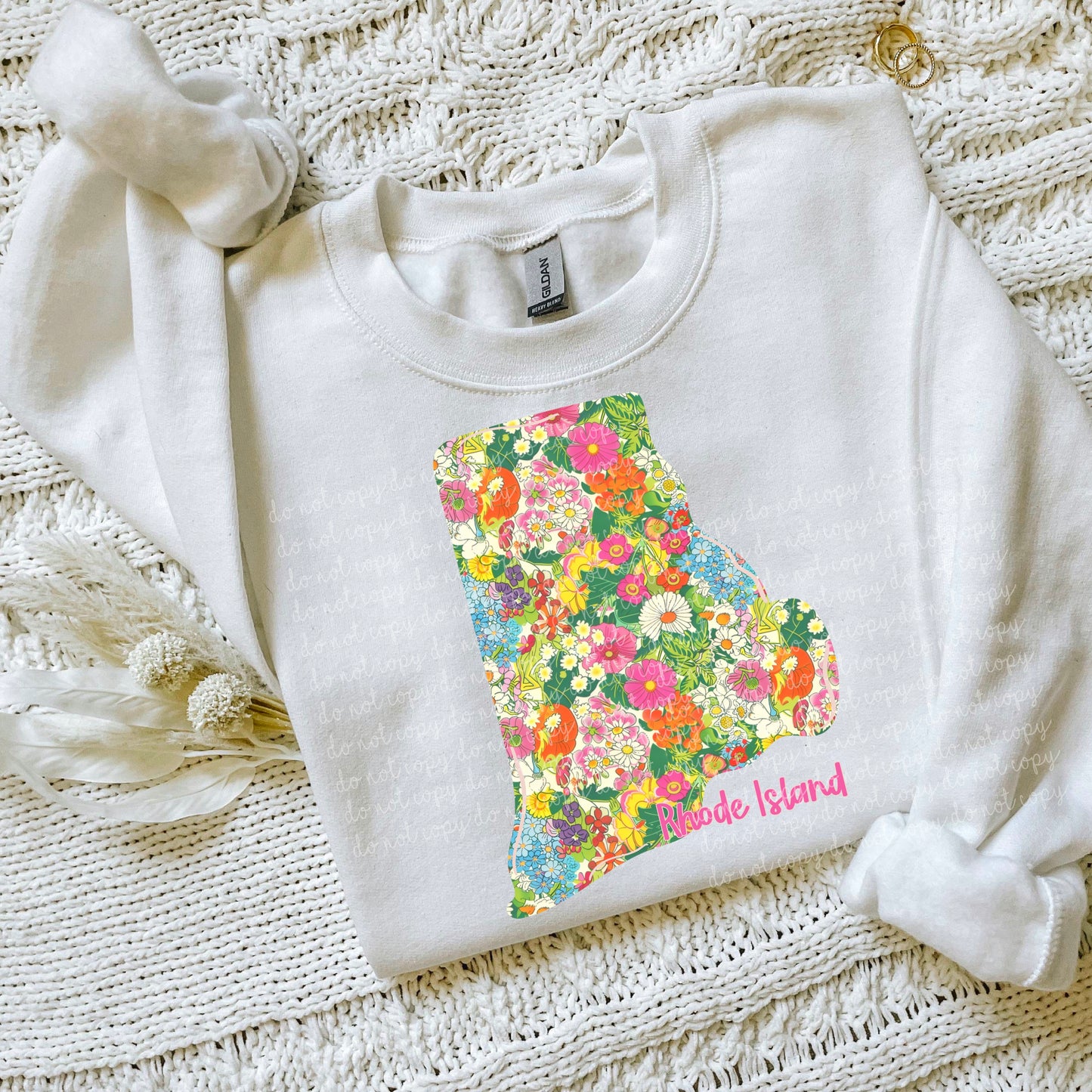 Rhode Island Floral PNG