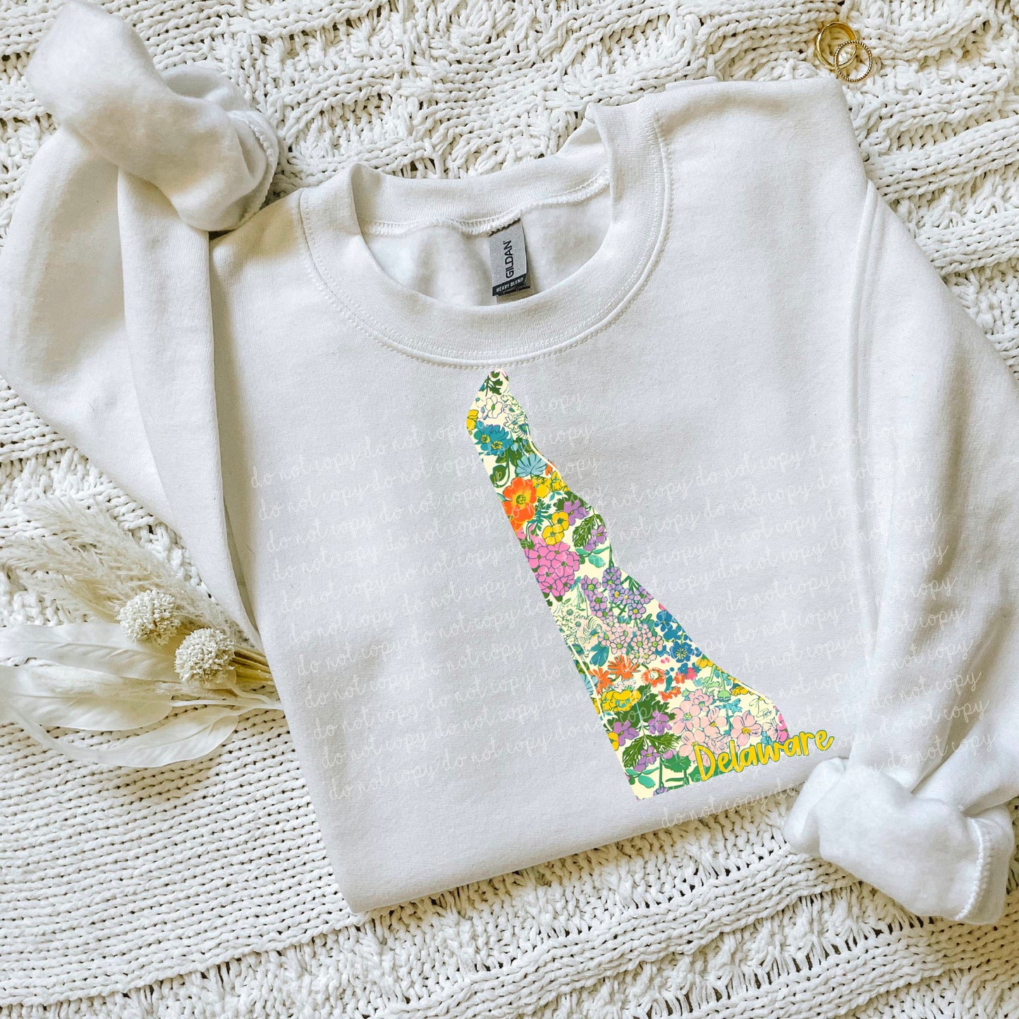 Delaware Floral PNG