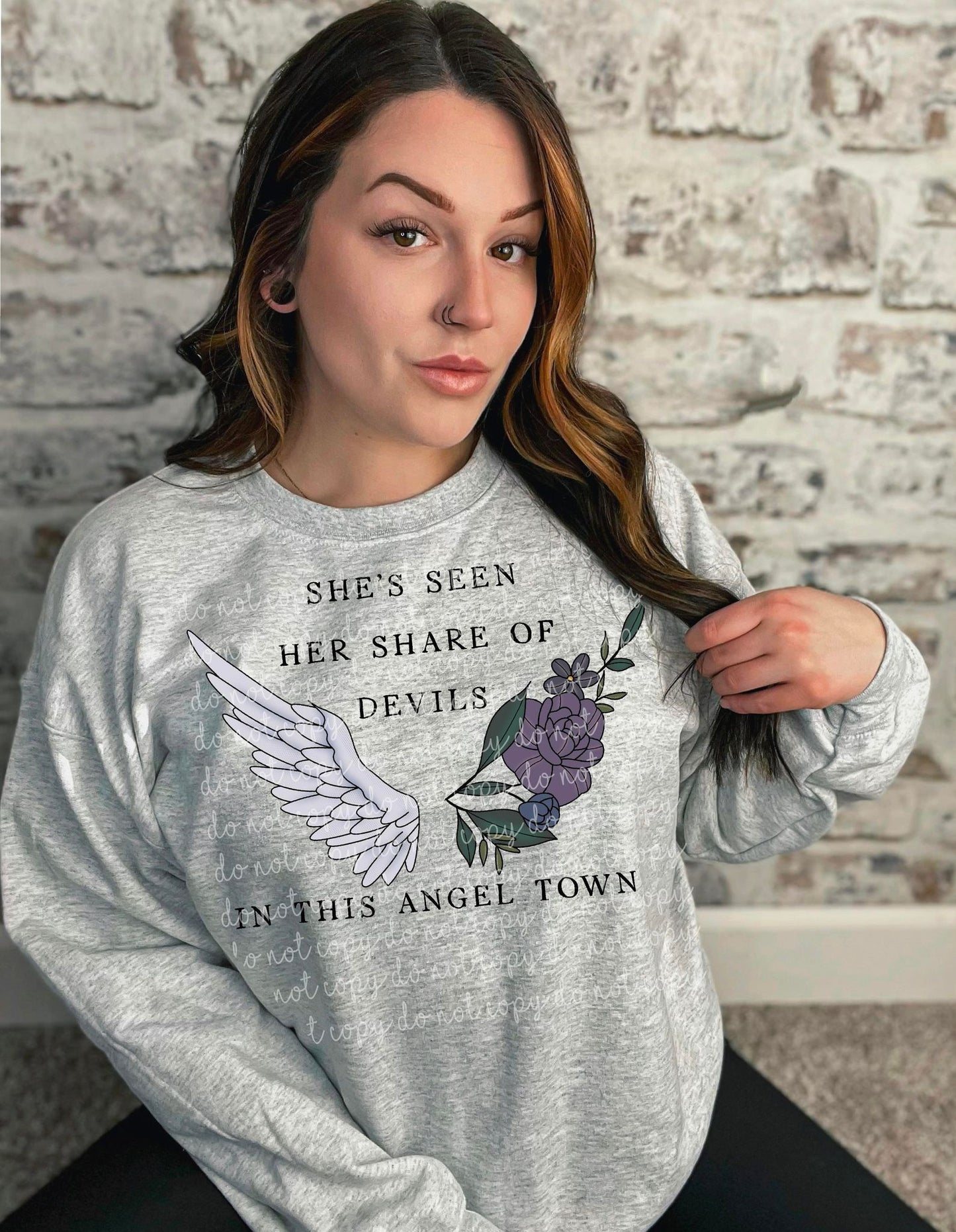 She's seen her share of devils in this angel town