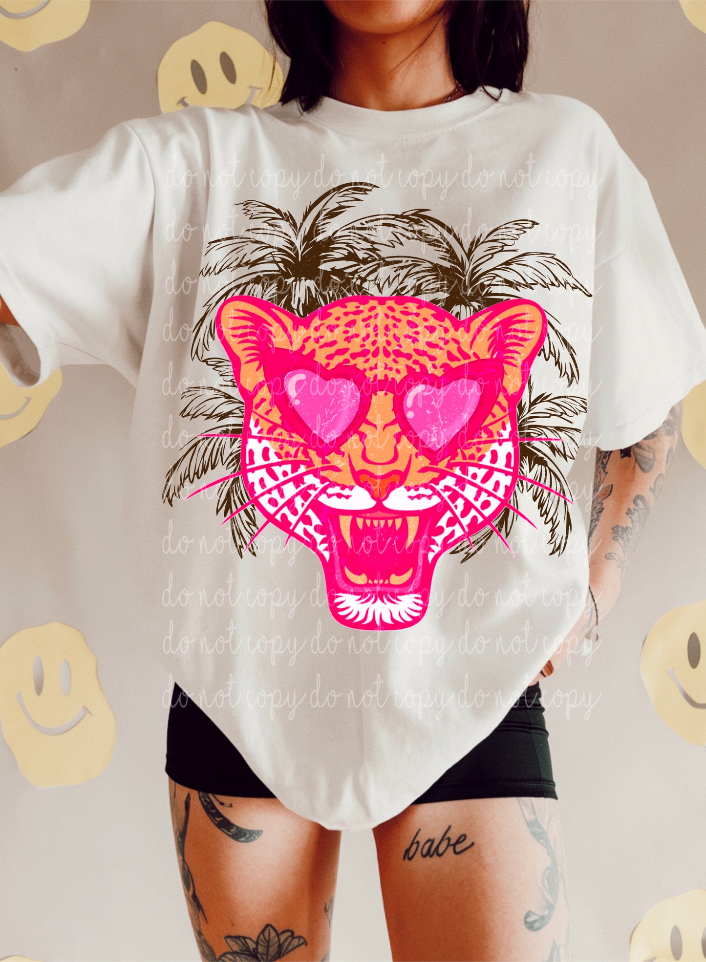 Summer leopard w/ and w/o checkers PNG