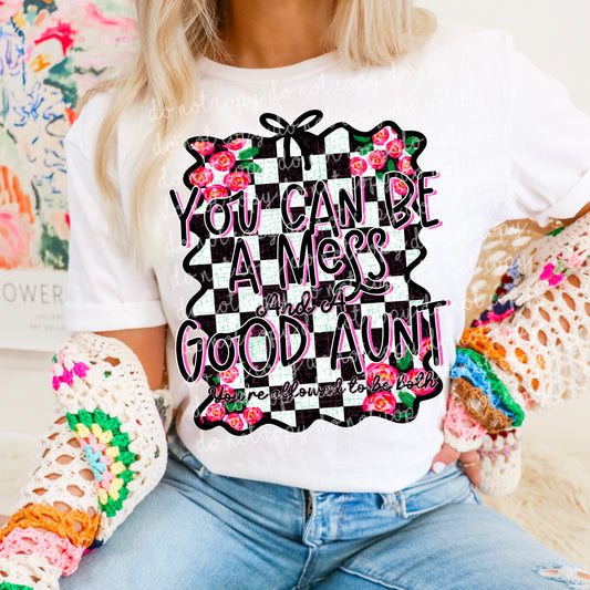 Mess and a good aunt PNG