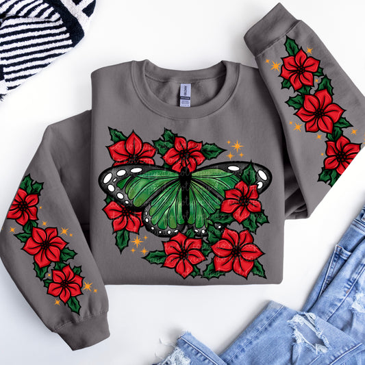 Christmas butterfly w/ sleeve