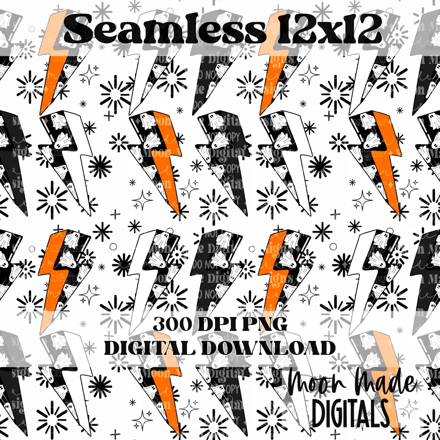 Spooky babe bolts seamless