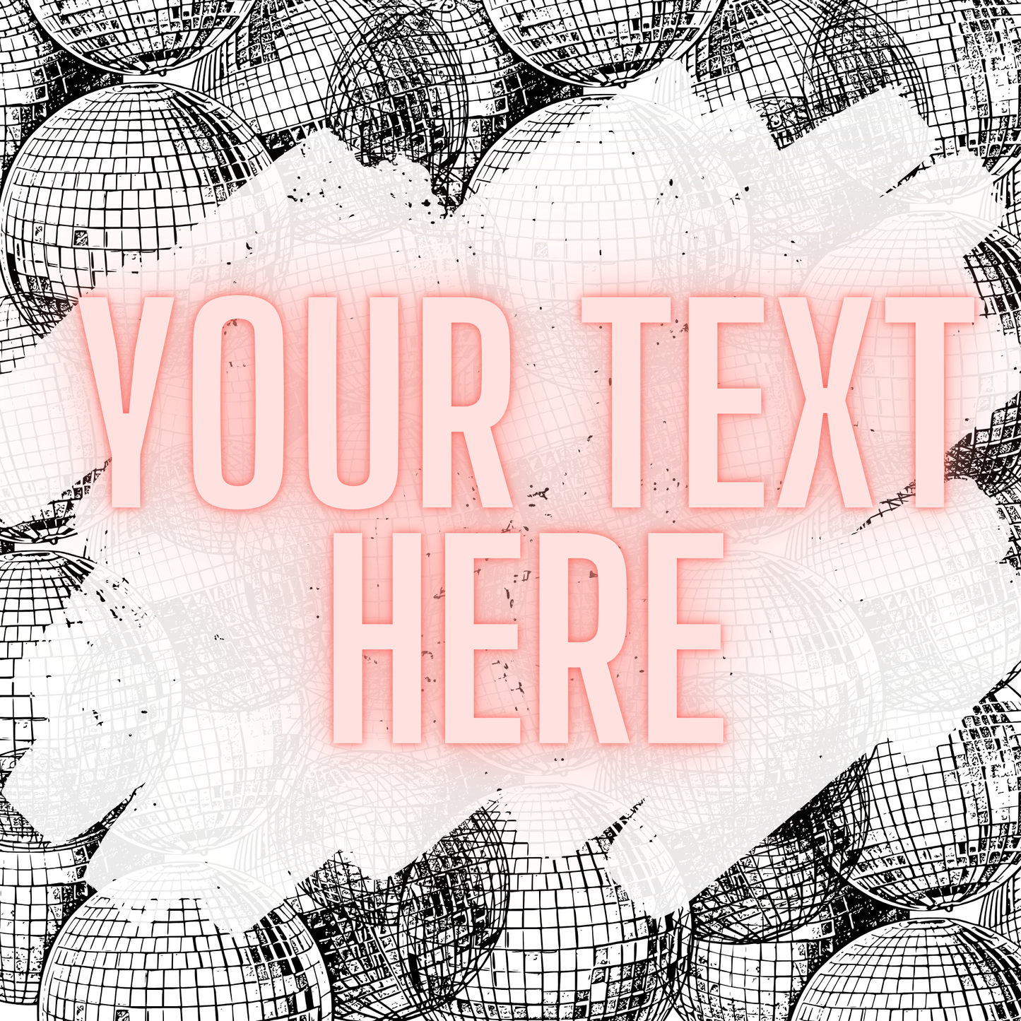 Retro Grunge Blank Advertisment Graphics ( You add your own words!)