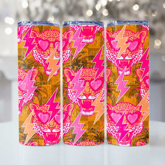 Summer leopard Tumbler Wrap