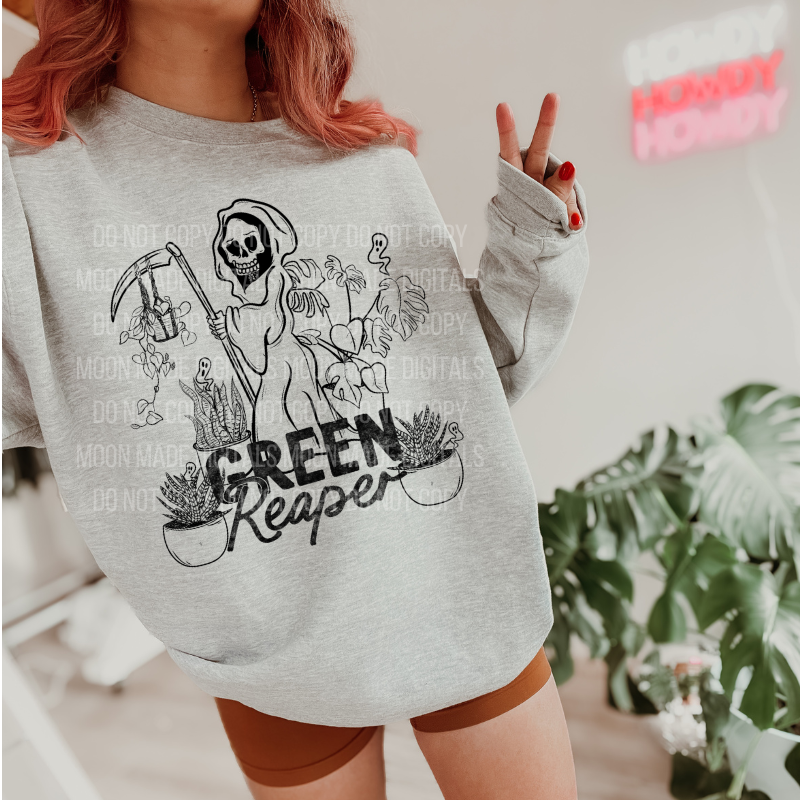 Green Reaper - Black – Moon Made Digitals