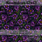 Pirhana flowers Seamless