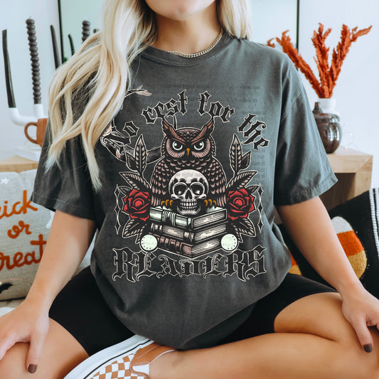 No rest for the readers PNG