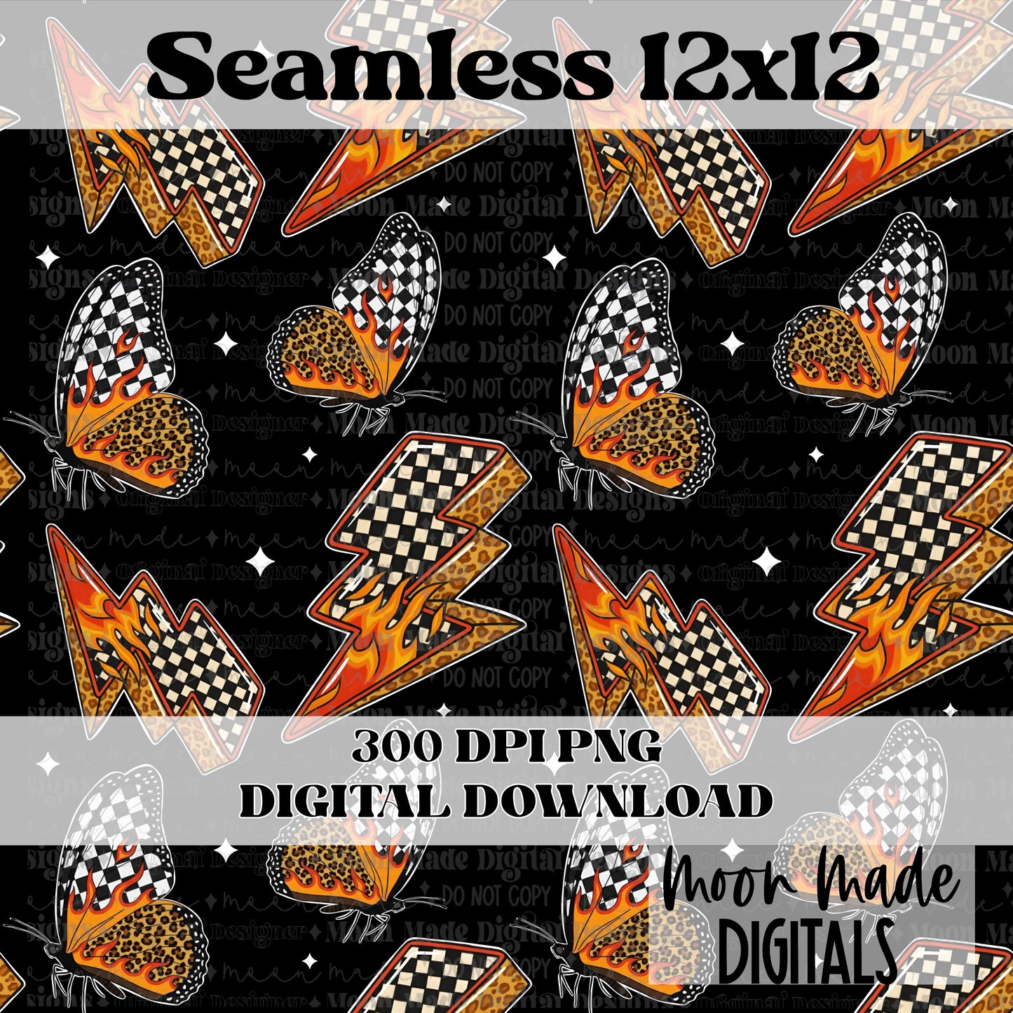 Firebutterfly Seamless