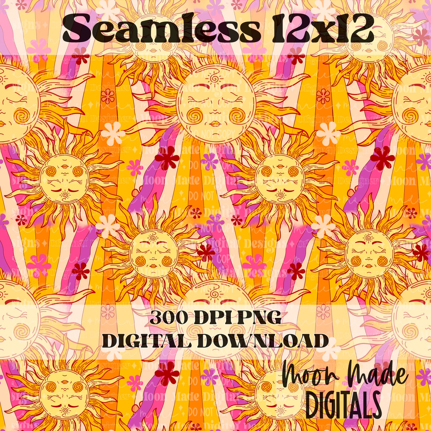 Soul full of sunshine seamless