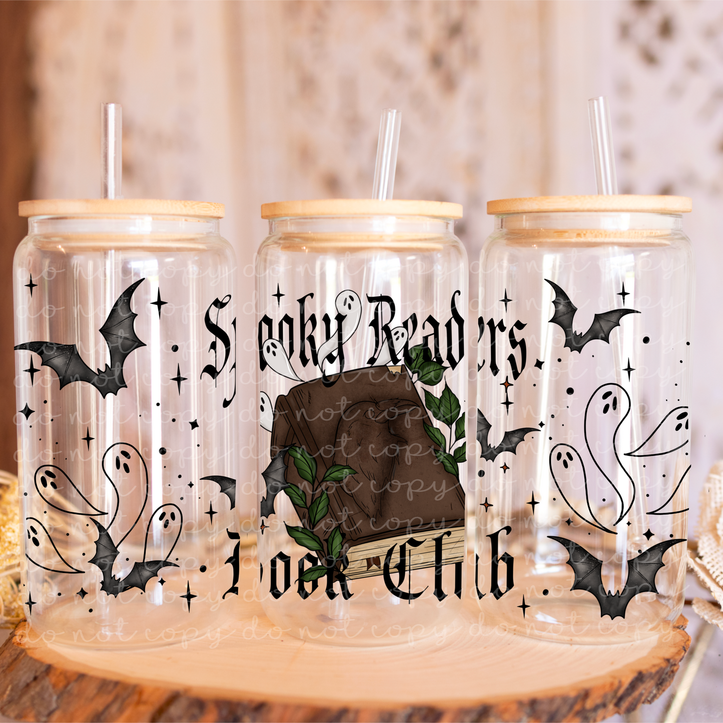 Spooky readers 16 oz Libby