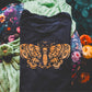 Watercolor death moth Gold & Silver PNG