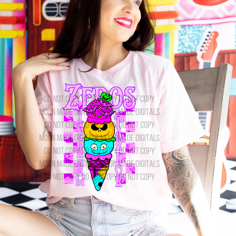 Zeros Ice Cream Parlor - Neon