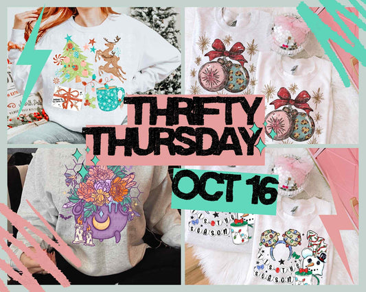 All Of Thrifty Thursday Files Bundle 10/16