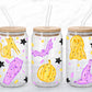 Halloween Circus Cookie 16oz Glass Wrap