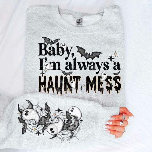 Haunt Mess w/ Sleeves PNG