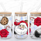Classic Santa 16oz Glass Wrap