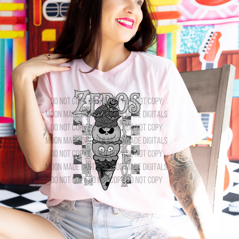 Zeros Ice Cream Parlor - Gray