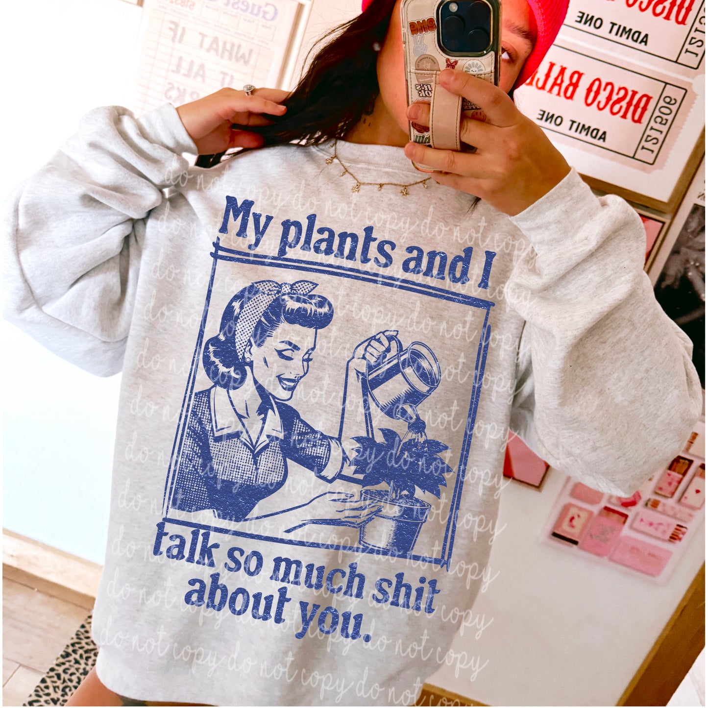 My plants and I PNG
