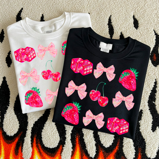 Dreamy Holographic Bows PNG