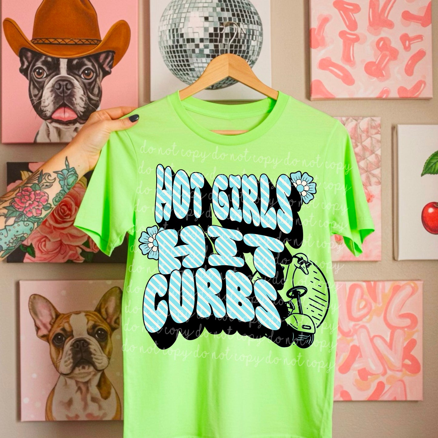 Hot girls hit curbs [both colors] png