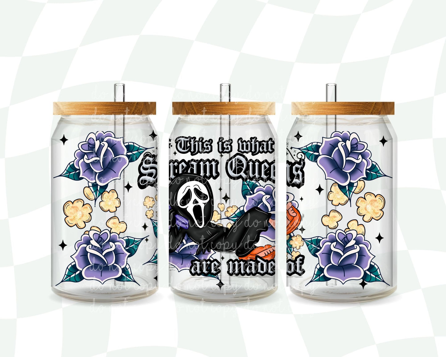 Scream queens are made of 16 oz