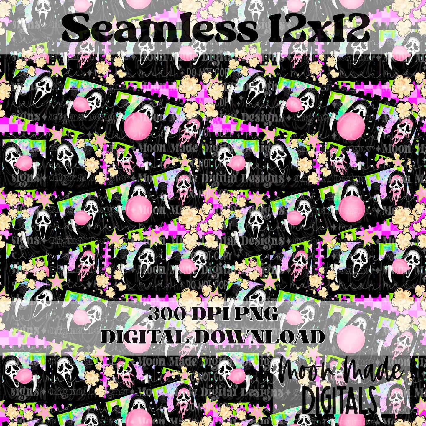 Bubblegum Killer Seamless