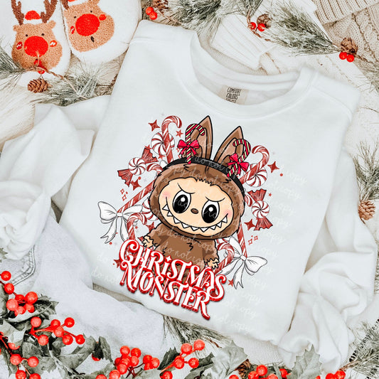 Christmas Monster PNG