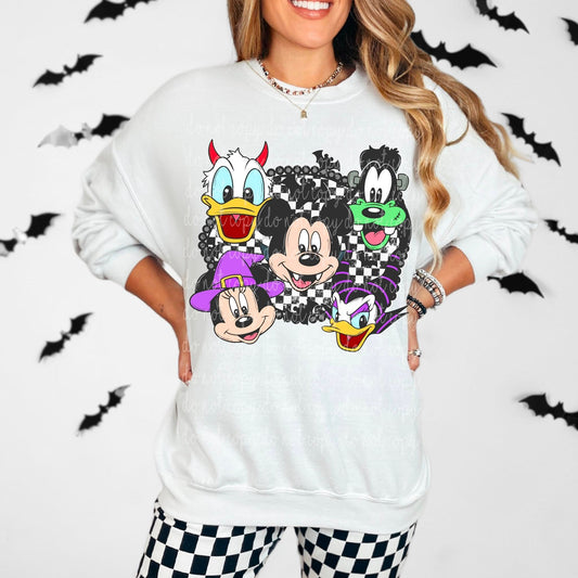 Halloween Mouse and Friends PNG
