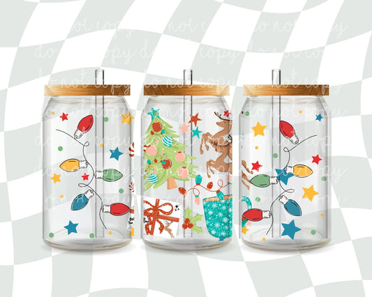 Christmas Collage 16 oz