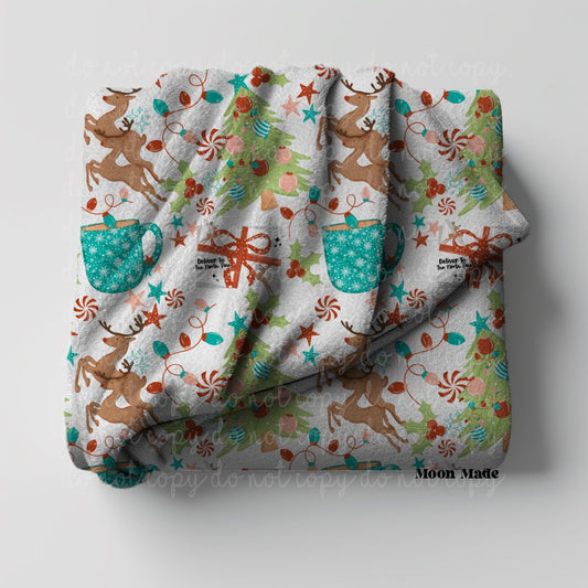Christmas Collage Seamless