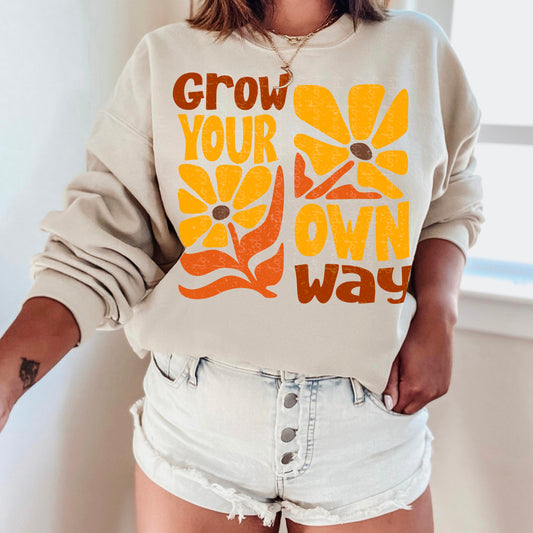 Grow your own way PNG