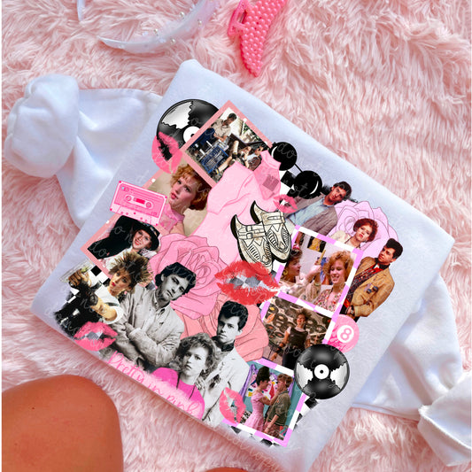 Pretty in Pink Collage PNG