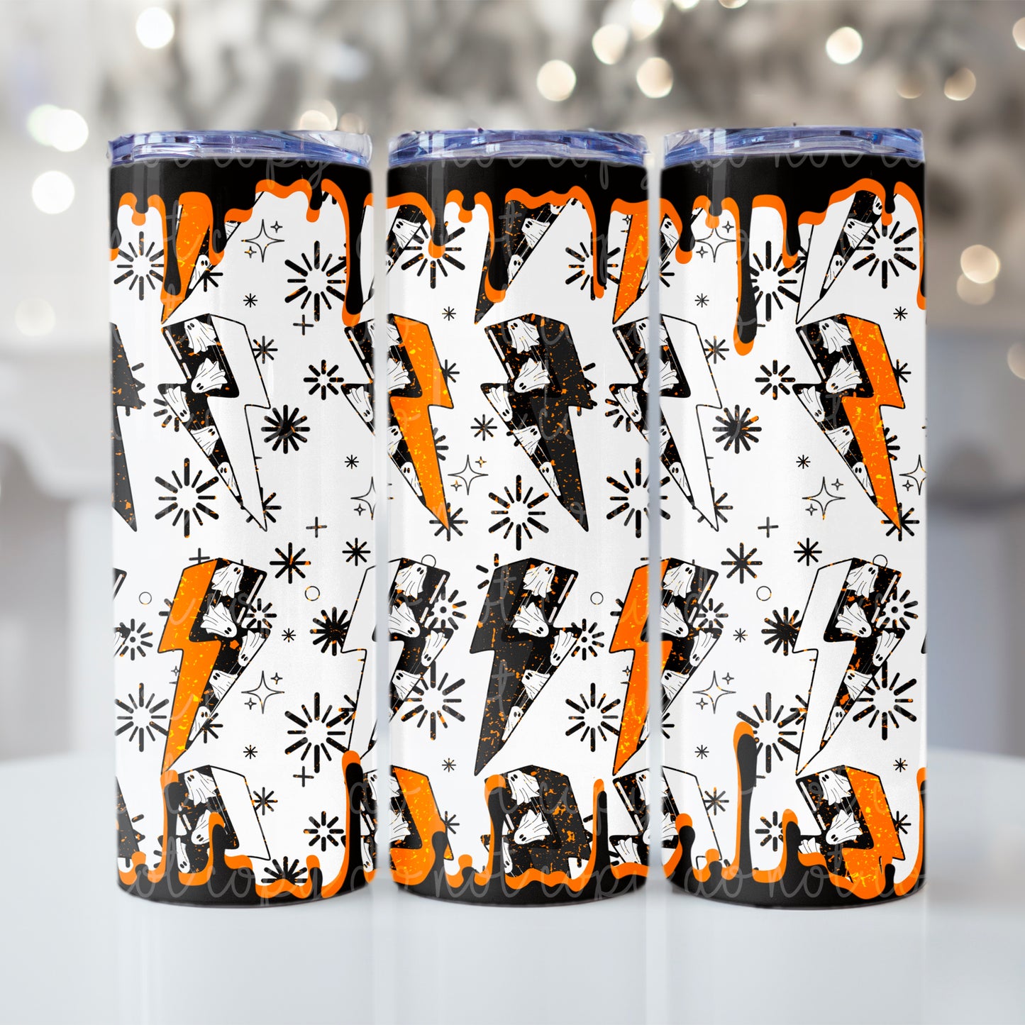 Spooky babe bolts Tumbler
