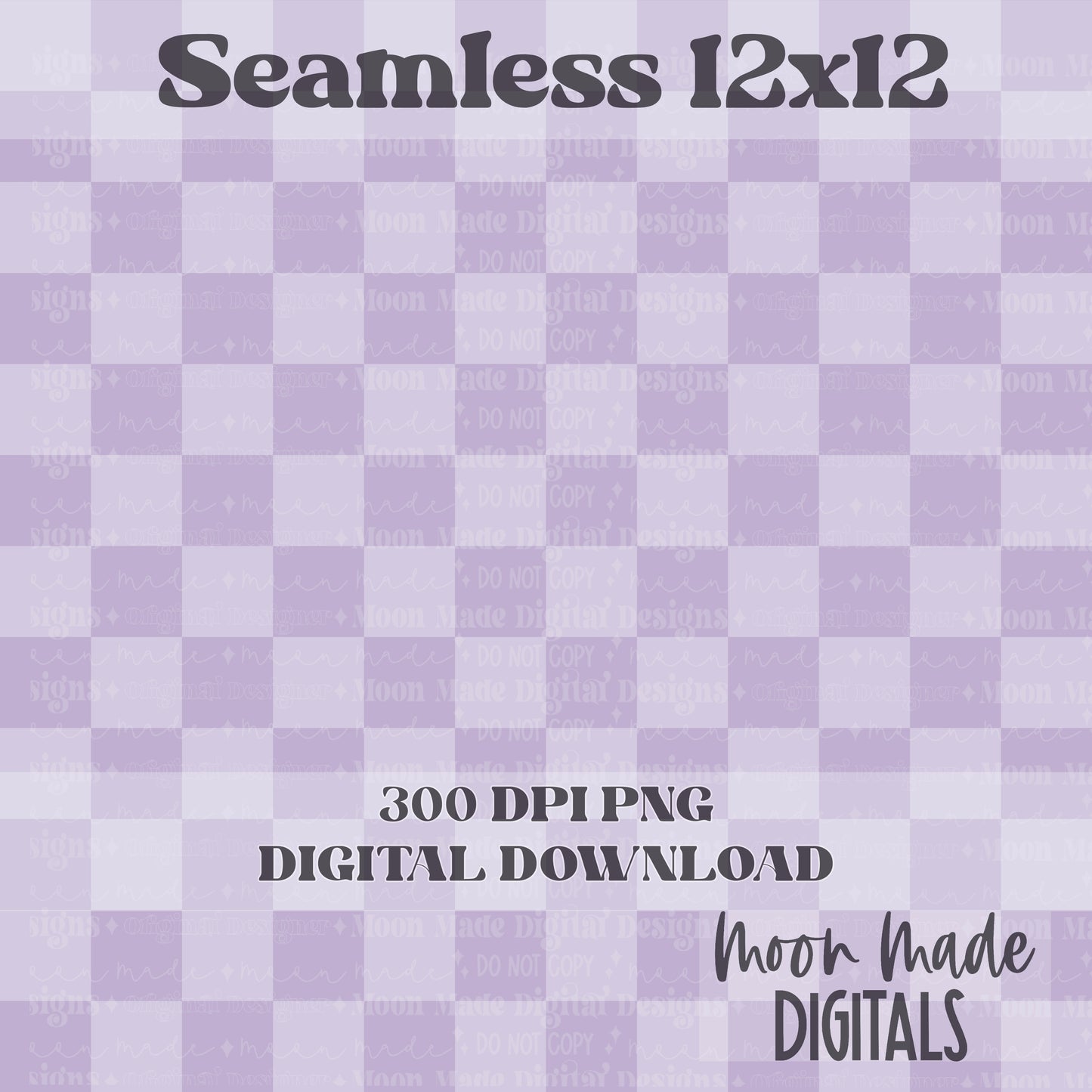 Lavender Check Seamless