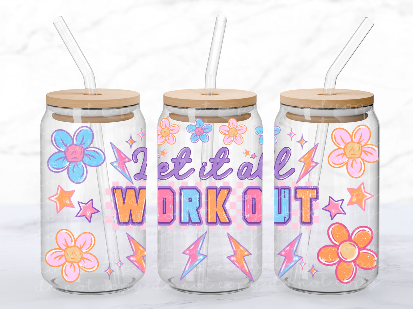 Let it all work out 16 oz