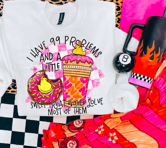 Sweet treat iced coffee double d png