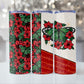 Christmas butterfly Tumbler Wrap