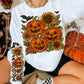 Pumpkin sunflower w/Sleeve Design PNG