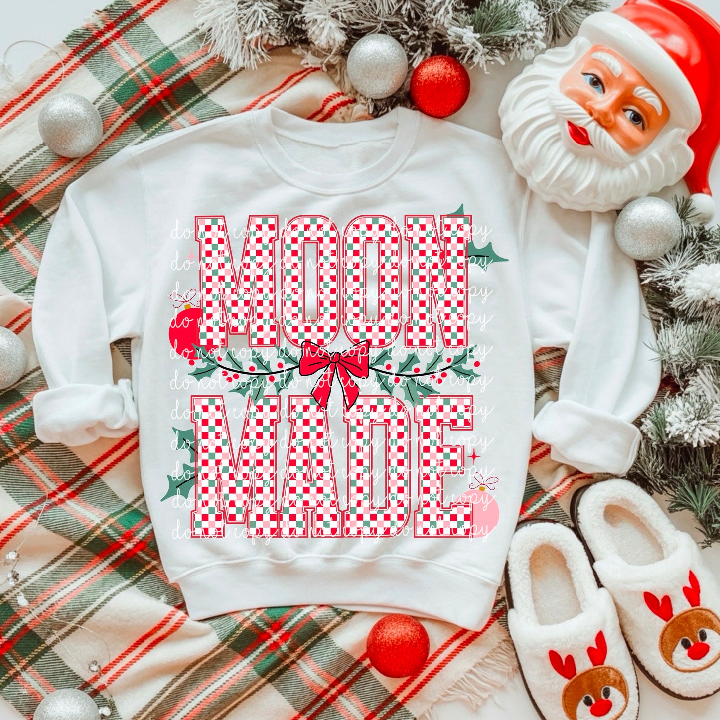 Custom Christmas Business Name PNG