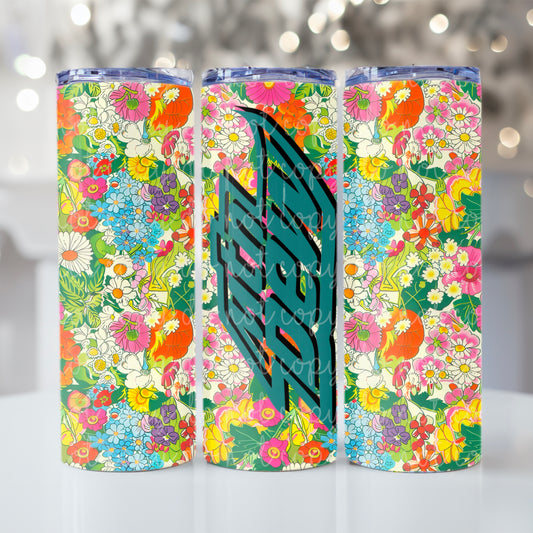 Dew Floral soda Tumbler