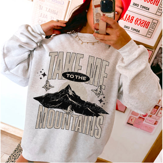 Take me to the mountains png