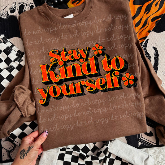 Stay Kind to yourself PNG