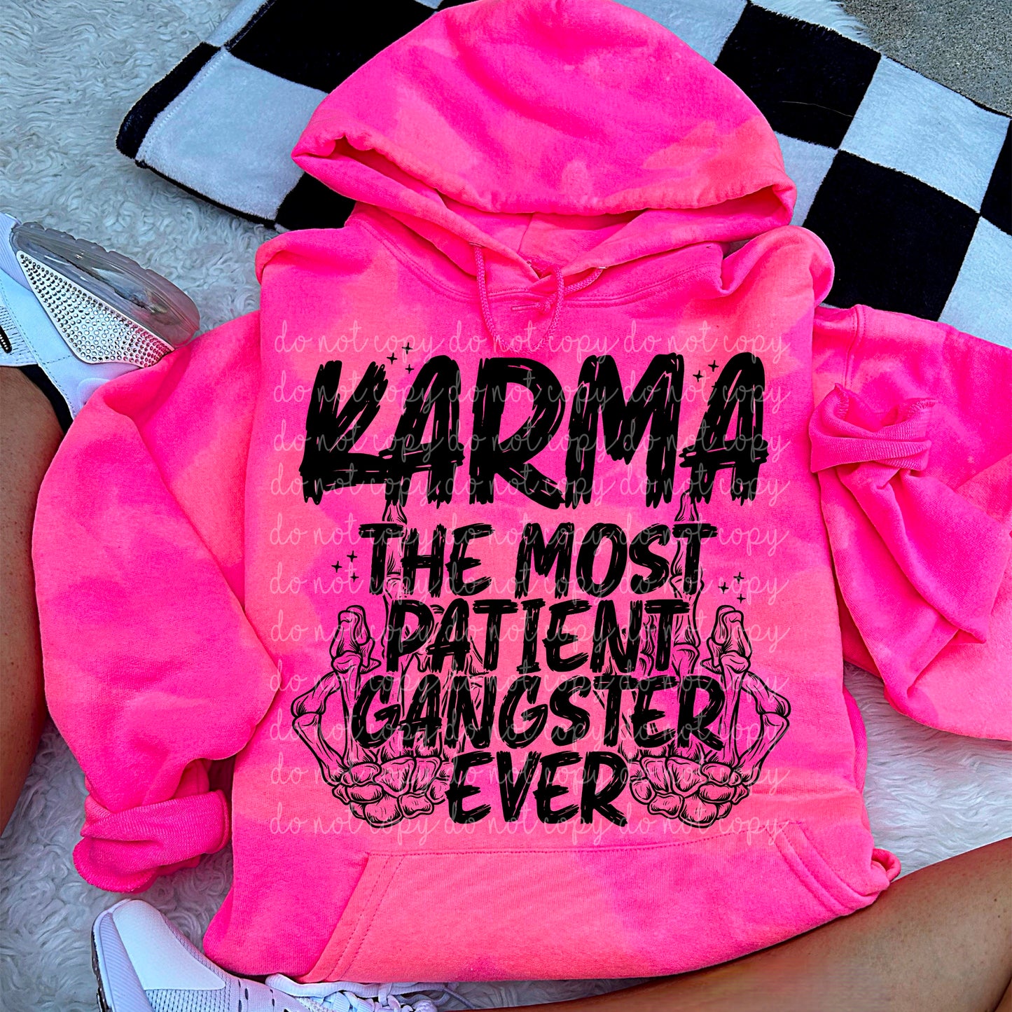 Karma Gangster  both black & white PNG