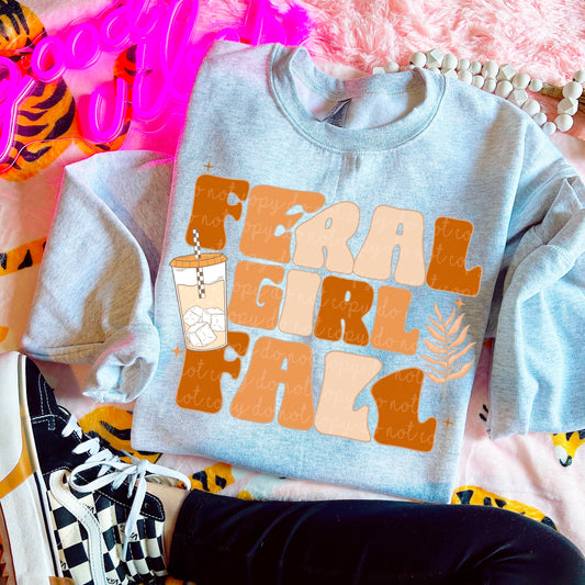 Feral girl fall