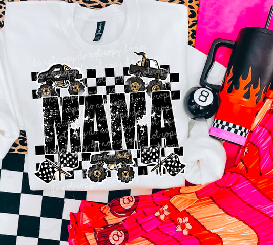 Mama and Mini Monster Truck png